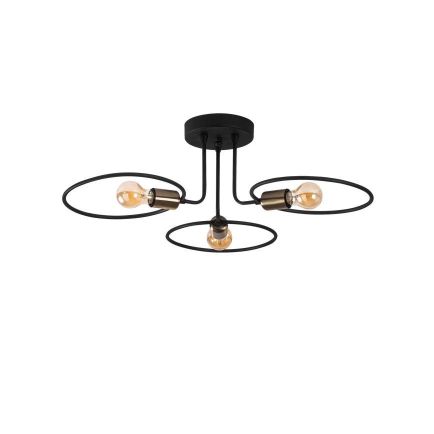 Lámpara de suspensión CIRCLE 3xE27/40W/230V