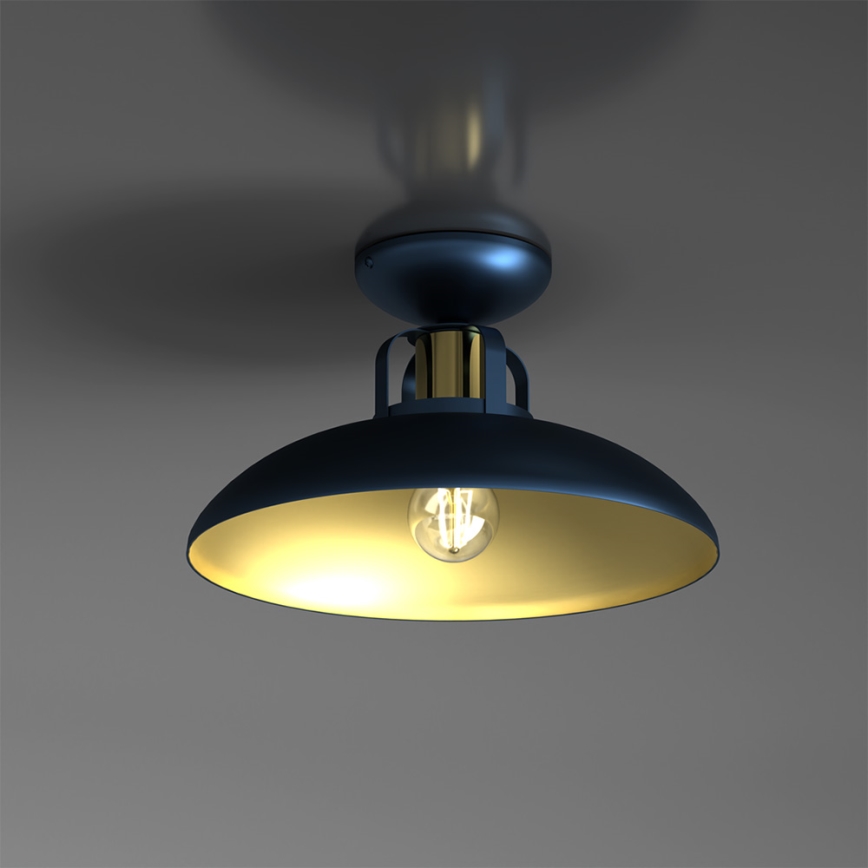 Lámpara de suspensión FELIX 1xE27/60W/230V azul