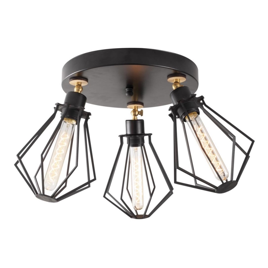 Lámpara de suspensión OYLAT 3xE27/40W/230V