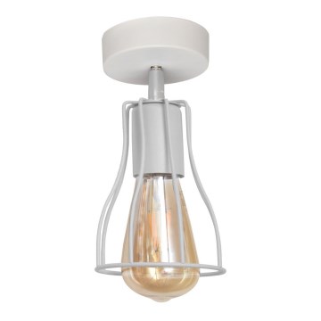Lámpara de suspensión TUBE II 1xE27/15W/230V blanco