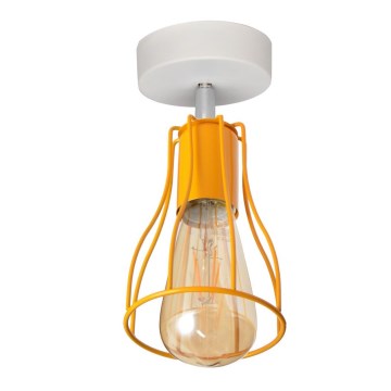 Lámpara de suspensión TUBE II 1xE27/15W/230V naranja