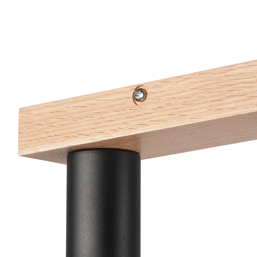Lámpara de suspensión VITO OAK 2xE27/60W/230V roble