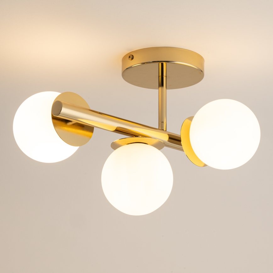 Lámpara de techo AVOLA 3xG9/12W/230V dorado