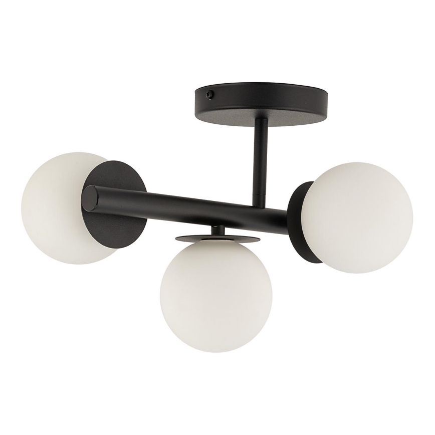Lámpara de techo AVOLA 3xG9/12W/230V negro
