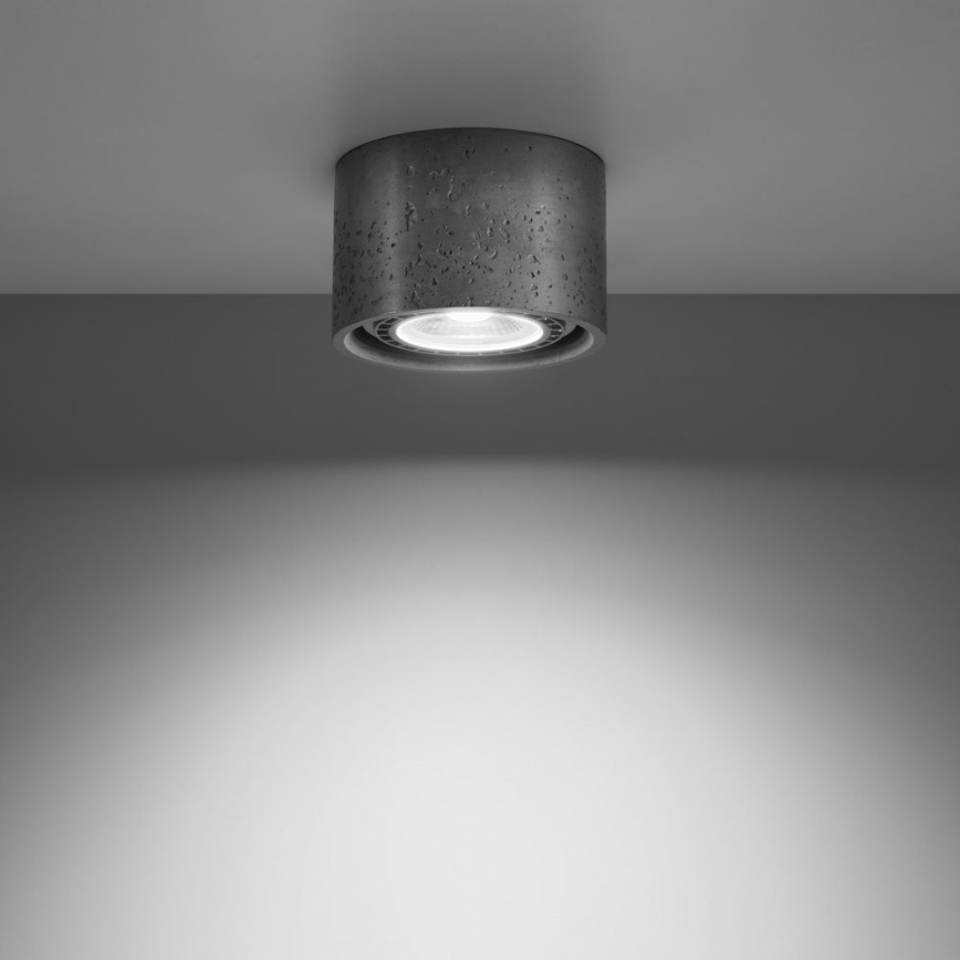 Lámpara de techo BASIC AR111 1xGU10/40W/230V concreto