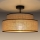 Lámpara de techo BOHO 1xE27/60W/230V beige