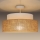 Lámpara de techo BOHO 1xE27/60W/230V blanco/beige