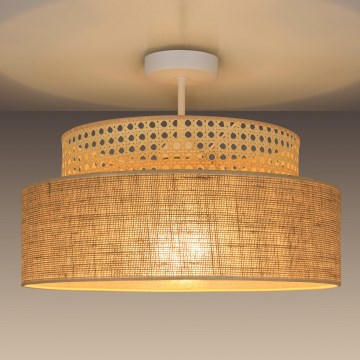 Lámpara de techo BOHO 1xE27/60W/230V ratán