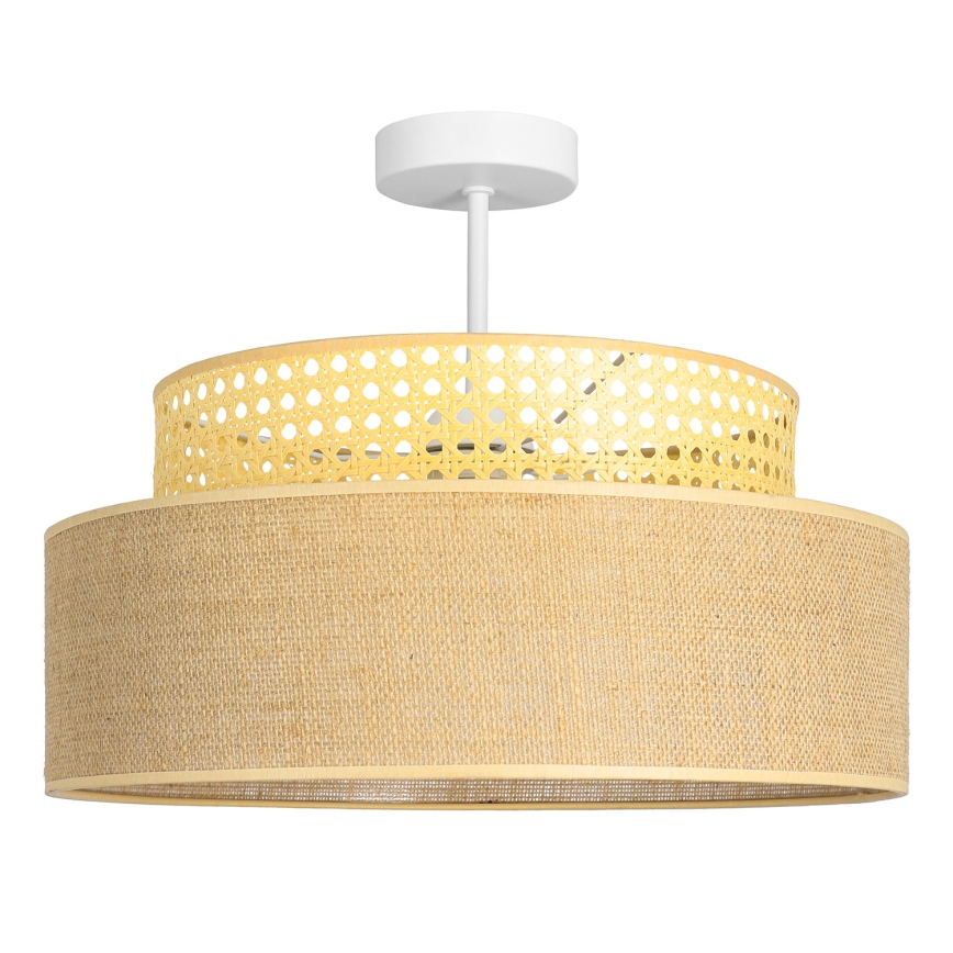 Lámpara de techo BOHO 1xE27/60W/230V ratán