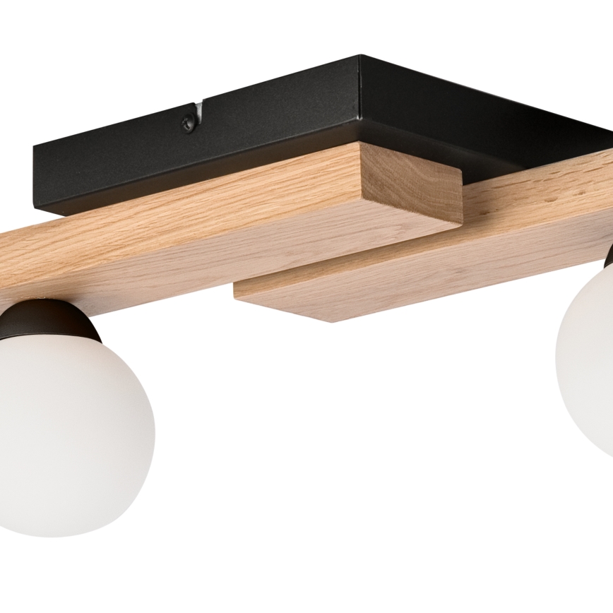 Lámpara de techo CORTINA 4xG9/5W/230V negro/roble