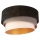 Lámpara de techo DEVON 1xE27/40W/230V negro/gris/beige