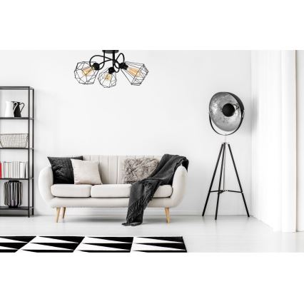 Lámpara de techo DIAMENT 3xE27/60W/230V