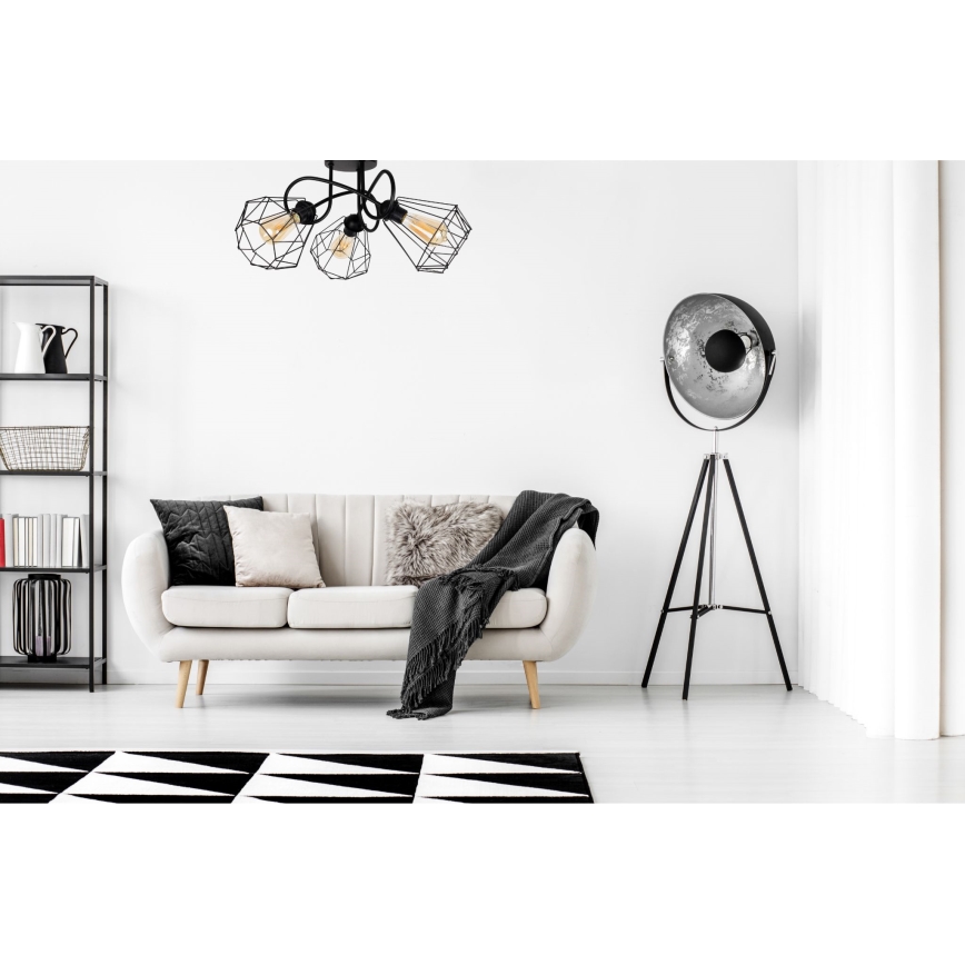 Lámpara de techo DIAMENT 3xE27/60W/230V