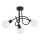 Lámpara de techo ERYKA 3xE14/10W/230V negro