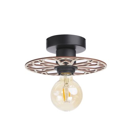 Lámpara de techo FALCO 1xE27/60W/230V diá. 20 cm beige