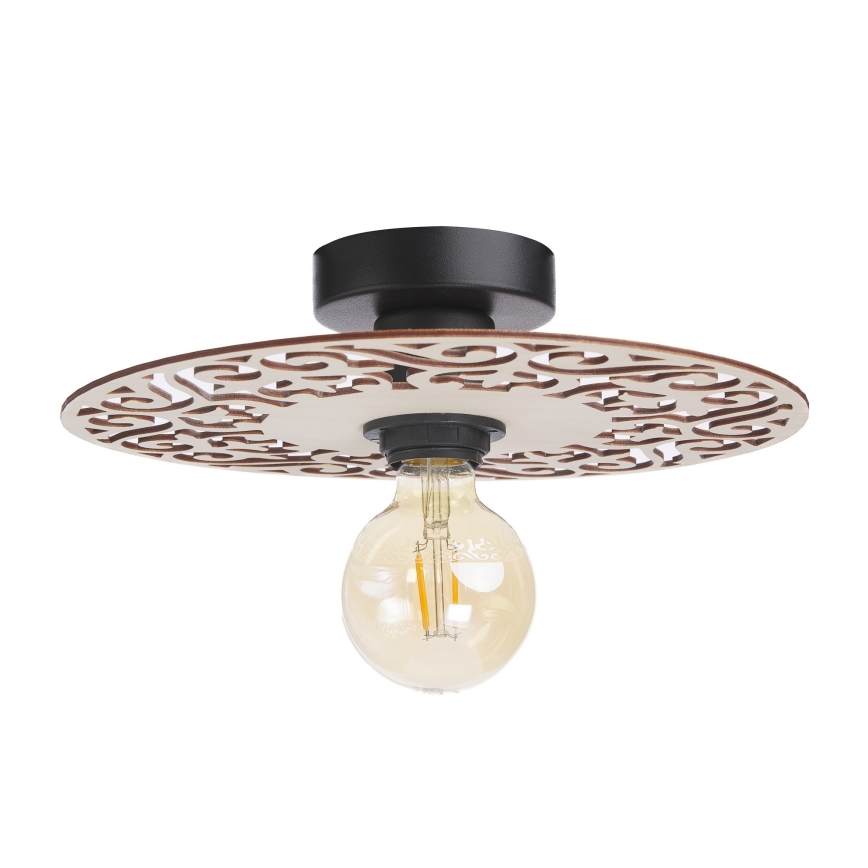 Lámpara de techo FALCO 1xE27/60W/230V diá. 30 cm beige