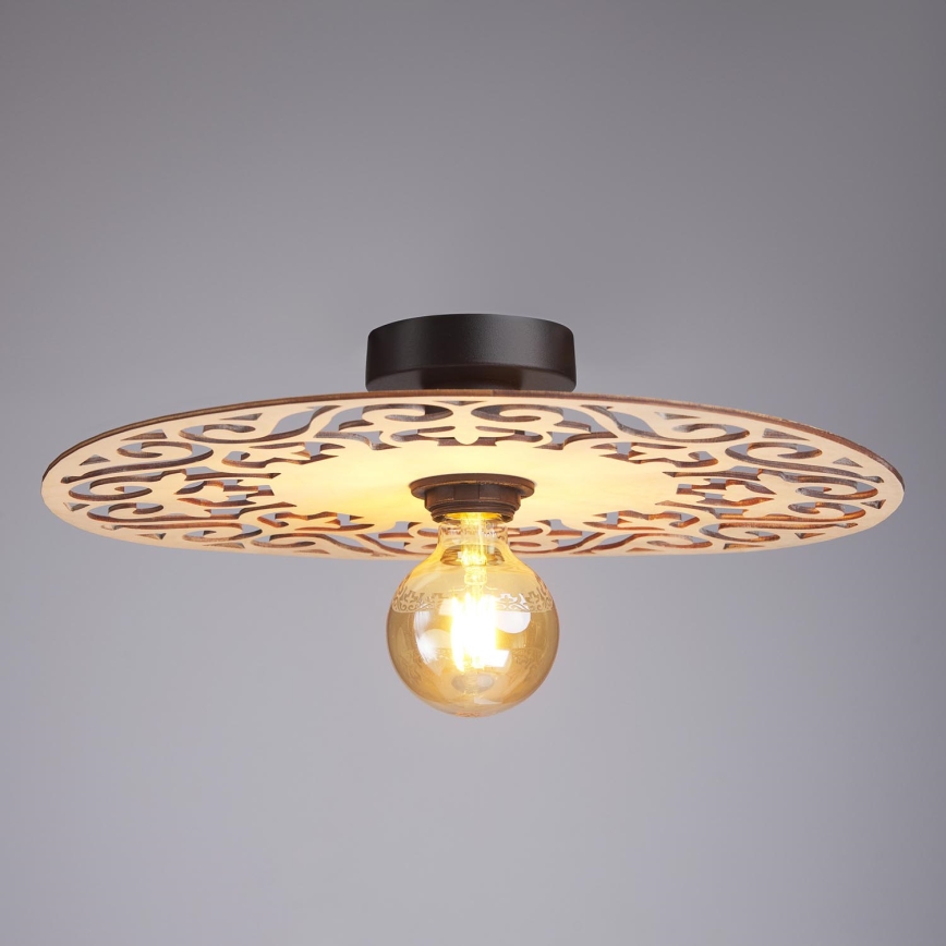 Lámpara de techo FALCO 1xE27/60W/230V diá. 40 cm beige