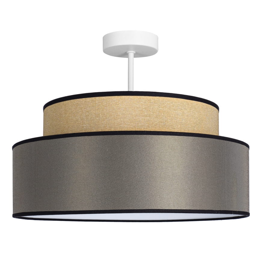 Lámpara de techo GRACE 1xE27/60W/230V beige/marrón