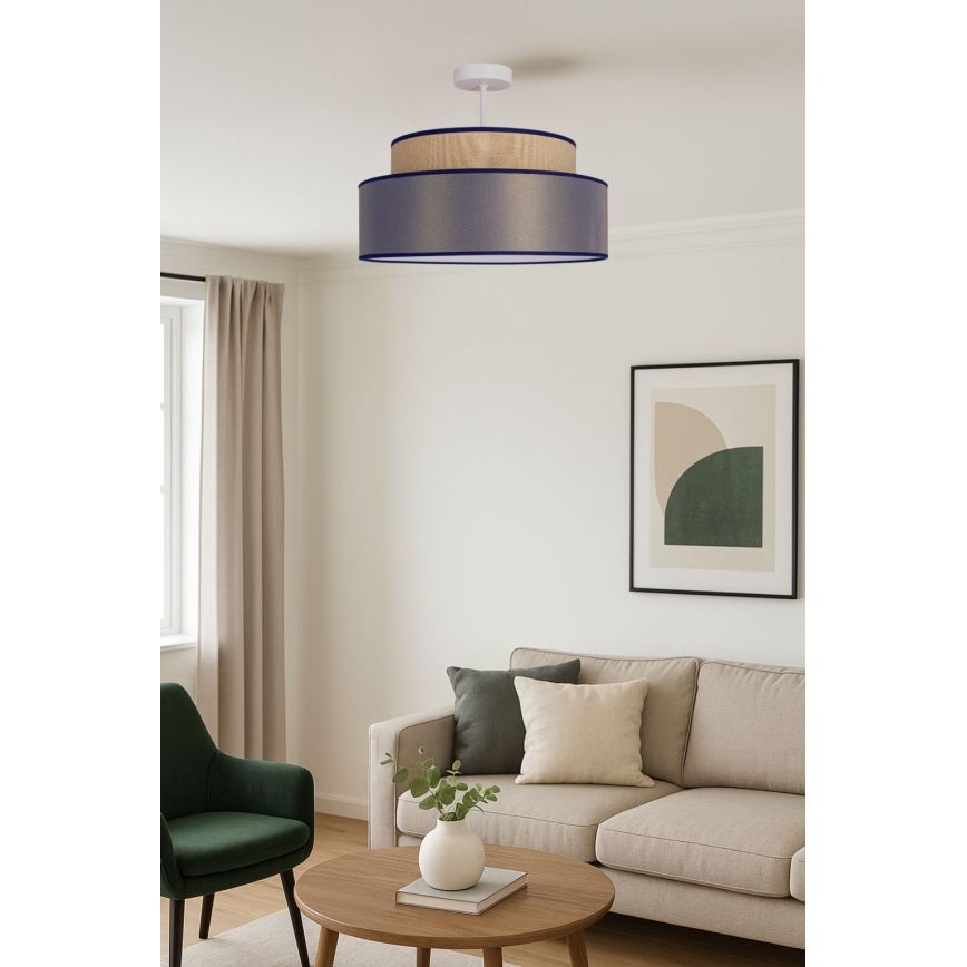 Lámpara de techo GRACE 1xE27/60W/230V beige/marrón