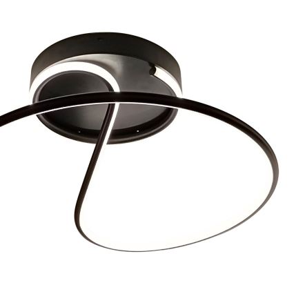 Lámpara de techo LED DELTA LED/30W/230V negro