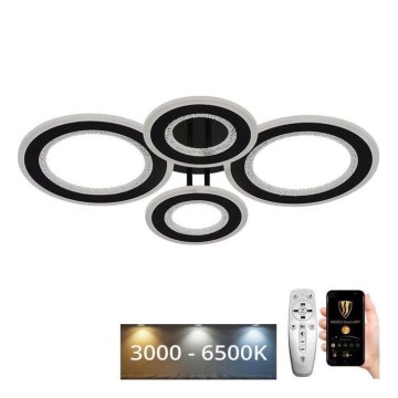 Lámpara de techo LED regulable LED/100W/230V 3000-6500K + control remoto