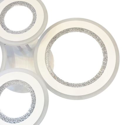 Lámpara de techo LED regulable LED/100W/230V 3000-6500K + control remoto