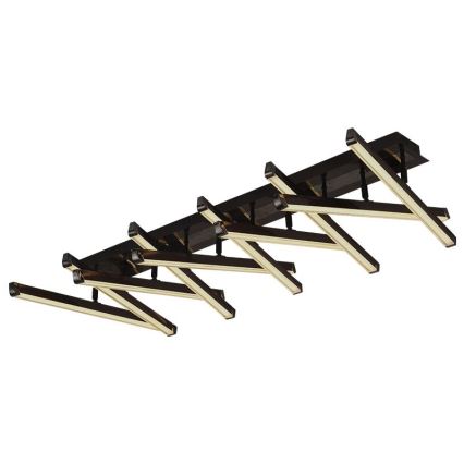 Lámpara de techo LED regulable LED/125W/230V 3000-6500K + control remoto