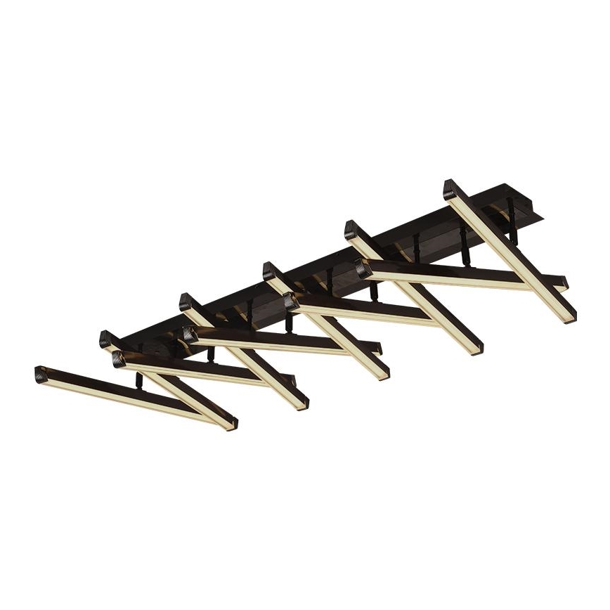 Lámpara de techo LED regulable LED/125W/230V 3000-6500K + control remoto