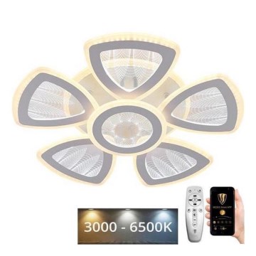 Lámpara de techo LED regulable LED/145W/230V 3000-6500K + control remoto