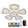 Lámpara de techo LED regulable LED/145W/230V 3000-6500K + control remoto