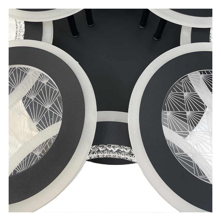 Lámpara de techo LED regulable LED/200W/230V 3000-6500K + control remoto