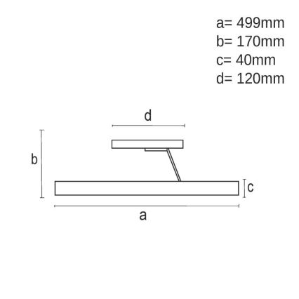 Lámpara de techo LED regulable LED/40W/230V 3000-6500K blanco + control remoto
