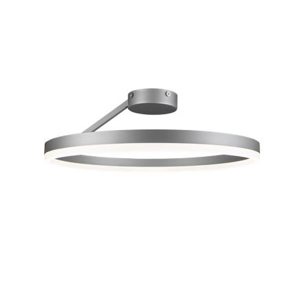 Lámpara de techo LED regulable LED/40W/230V 3000-6500K cromo mate + control remoto
