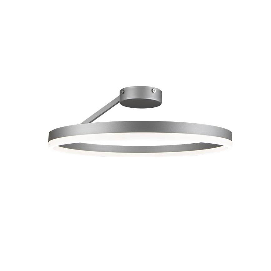 Lámpara de techo LED regulable LED/40W/230V 3000-6500K cromo mate + control remoto