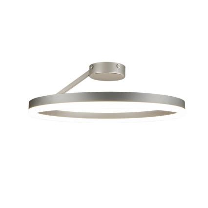 Lámpara de techo LED regulable LED/40W/230V 3000-6500K cromo mate + control remoto
