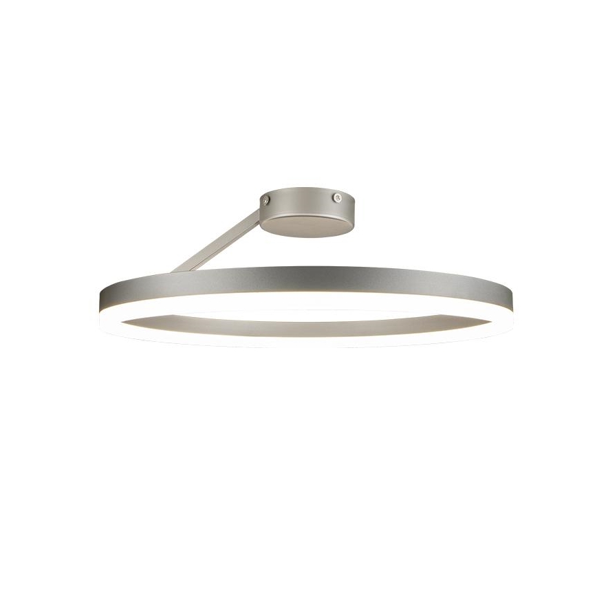 Lámpara de techo LED regulable LED/40W/230V 3000-6500K cromo mate + control remoto