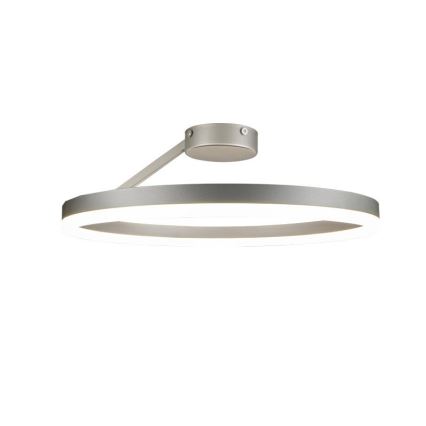 Lámpara de techo LED regulable LED/40W/230V 3000-6500K cromo mate + control remoto
