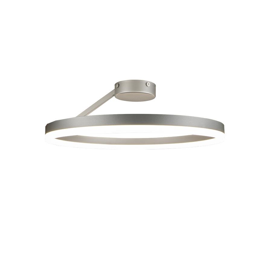 Lámpara de techo LED regulable LED/40W/230V 3000-6500K cromo mate + control remoto