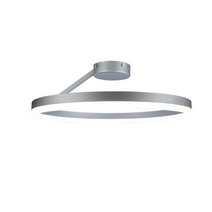 Lámpara de techo LED regulable LED/40W/230V 3000-6500K cromo mate + control remoto
