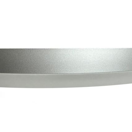 Lámpara de techo LED regulable LED/40W/230V 3000-6500K cromo mate + control remoto
