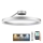 Lámpara de techo LED regulable LED/40W/230V 3000-6500K cromo mate + control remoto