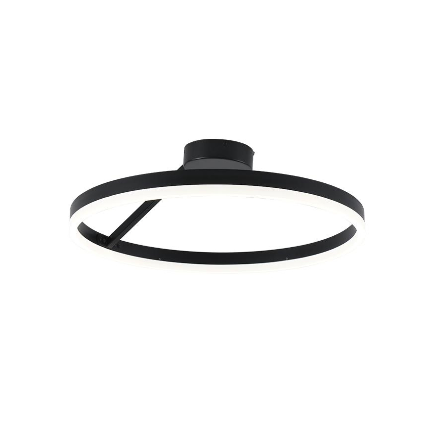 Lámpara de techo LED regulable LED/40W/230V 3000-6500K negro + control remoto