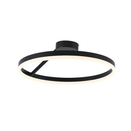 Lámpara de techo LED regulable LED/40W/230V 3000-6500K negro + control remoto