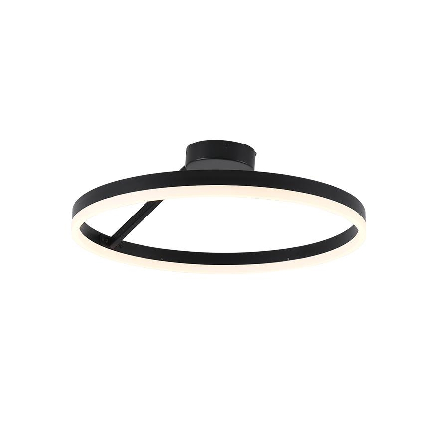Lámpara de techo LED regulable LED/40W/230V 3000-6500K negro + control remoto