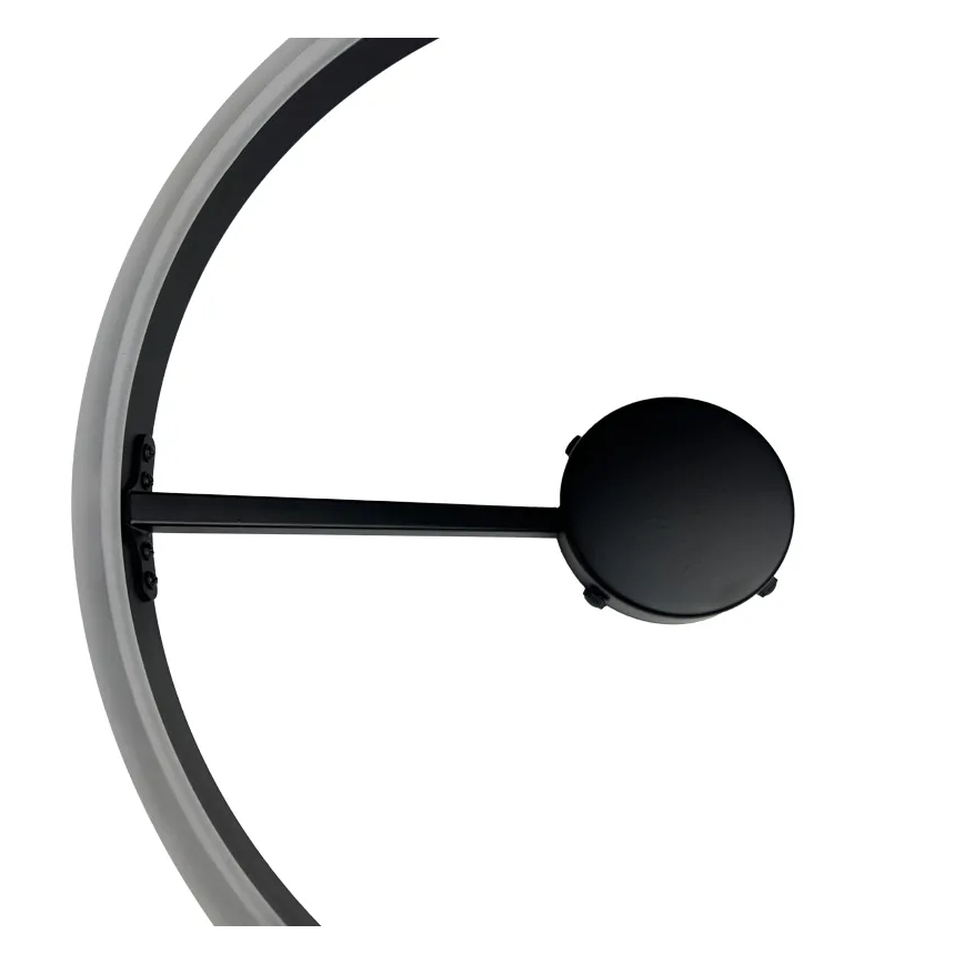 Lámpara de techo LED regulable LED/40W/230V 3000-6500K negro + control remoto