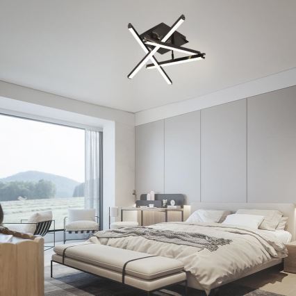 Lámpara de techo LED regulable LED/60W/230V 3000-6500K + control remoto