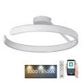 Lámpara de techo LED regulable LED/72W/230V 3000-6500K blanco + control remoto