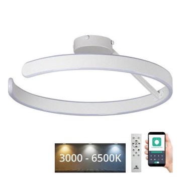 Lámpara de techo LED regulable LED/72W/230V 3000-6500K blanco + control remoto