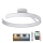 Lámpara de techo LED regulable LED/72W/230V 3000-6500K blanco + control remoto