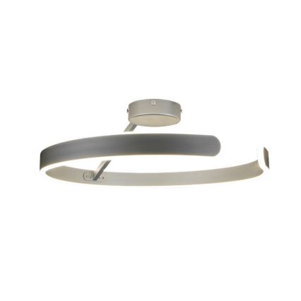 Lámpara de techo LED regulable LED/72W/230V 3000-6500K cromo mate + control remoto